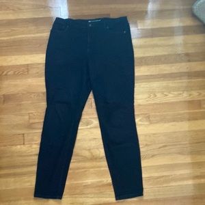 INC Madison Black Skinny Jeans